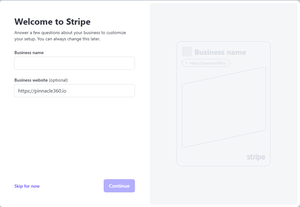 stripe dashboard